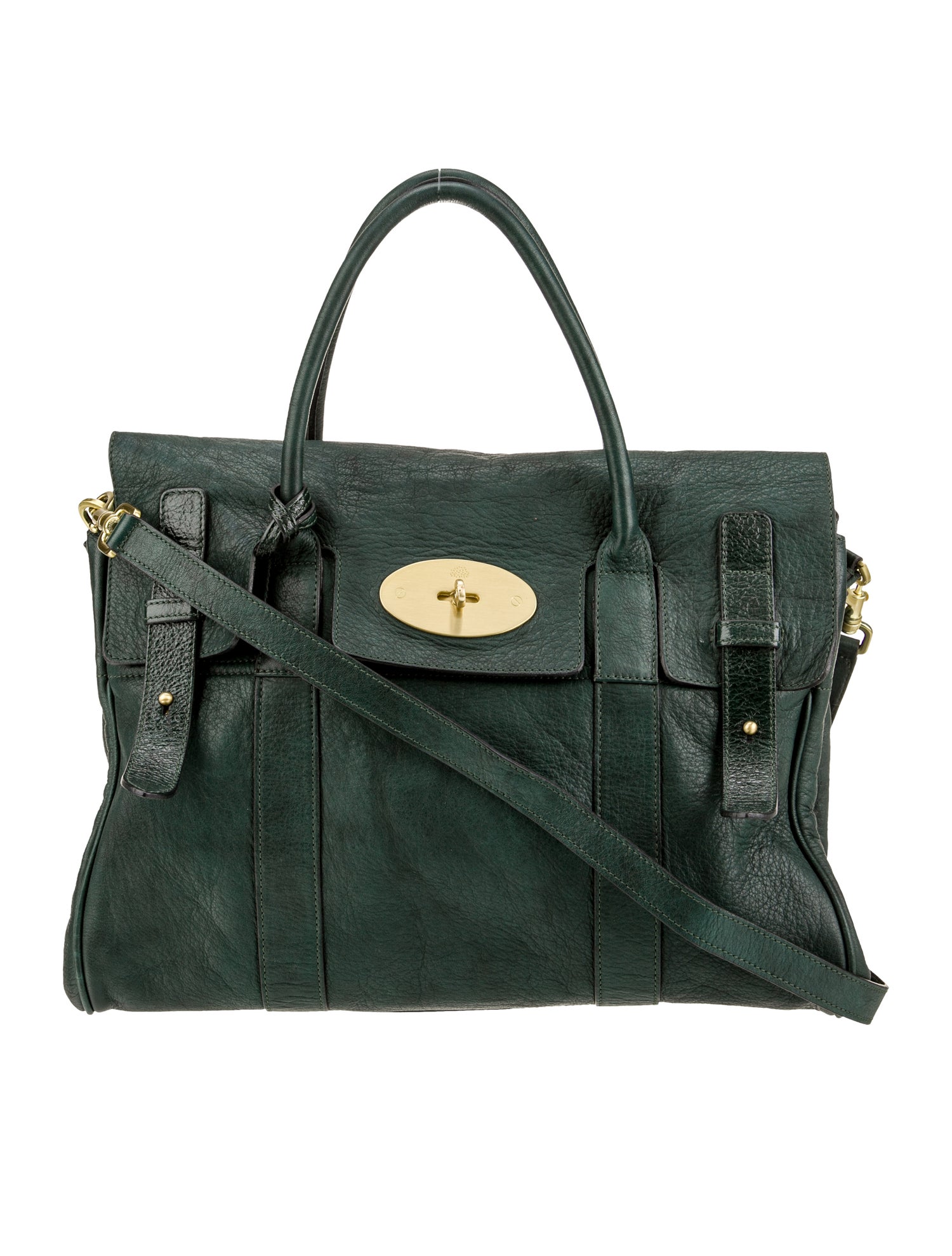 Mulberry Leather Crossbody Bag