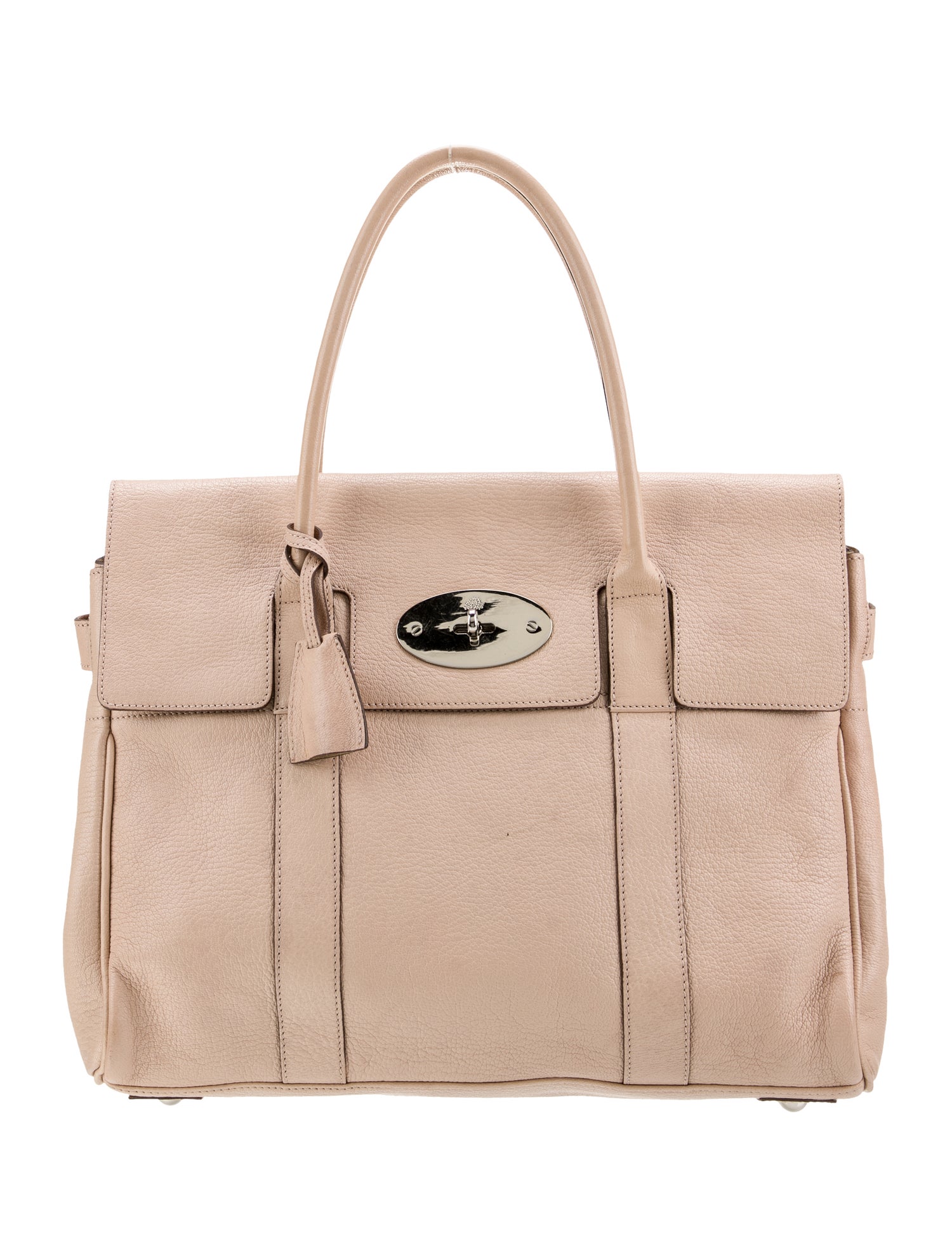 Mulberry Leather Top Handle Bag