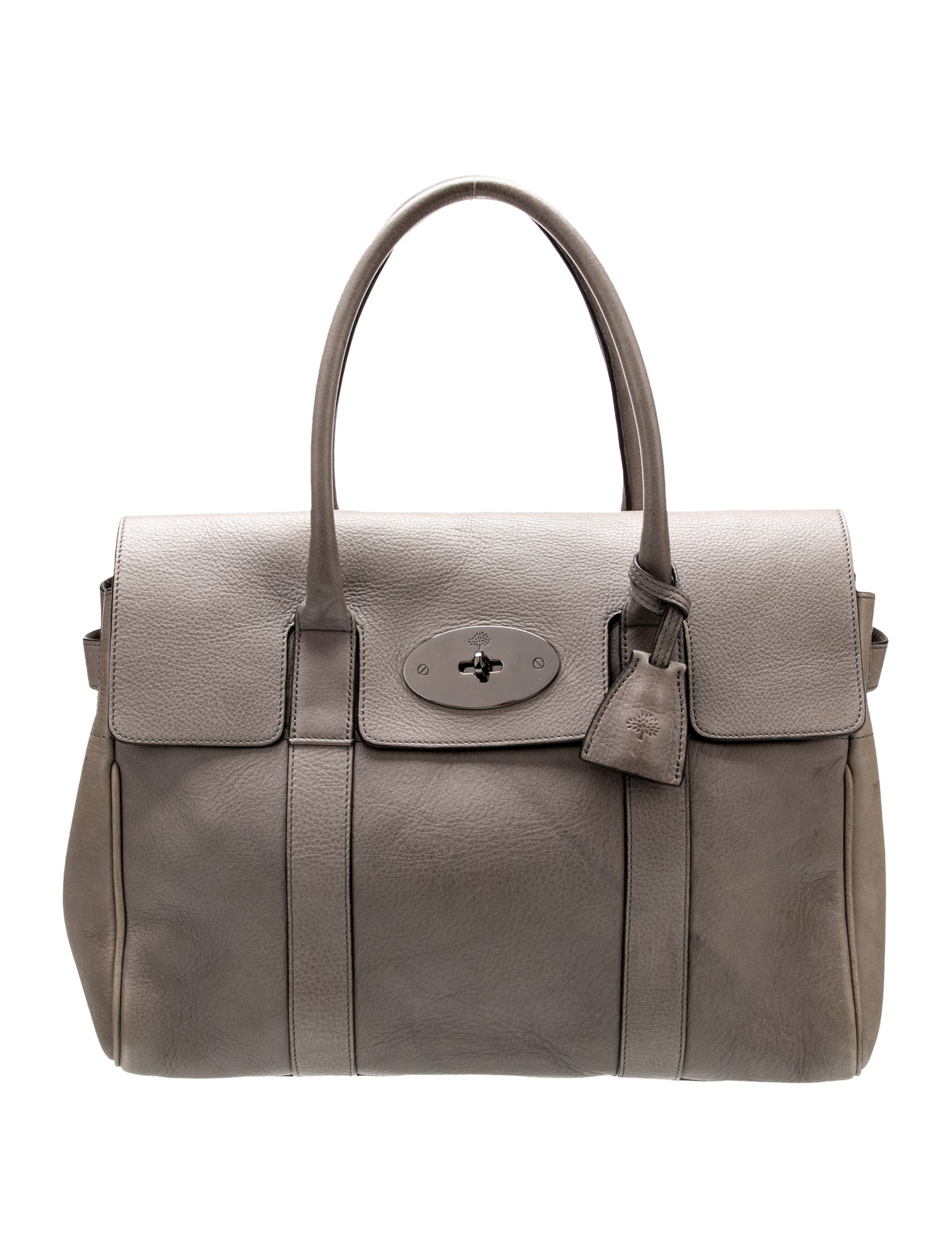 Mulberry Leather Top Handle Bag