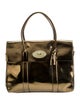 Mulberry Patent Leather Top Handle Bag