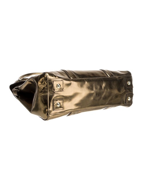 Mulberry Patent Leather Top Handle Bag