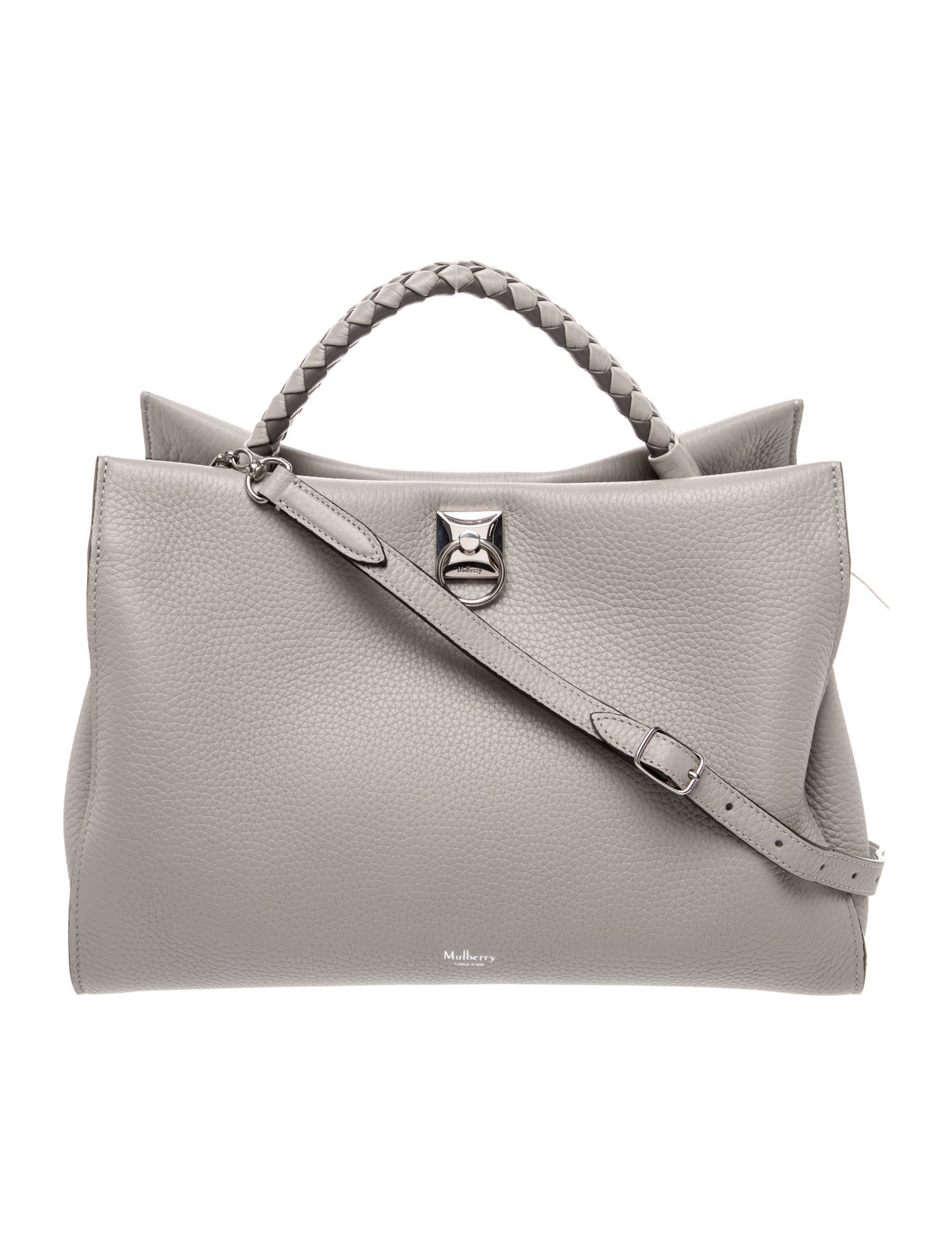 Mulberry Leather Top Handle Bag