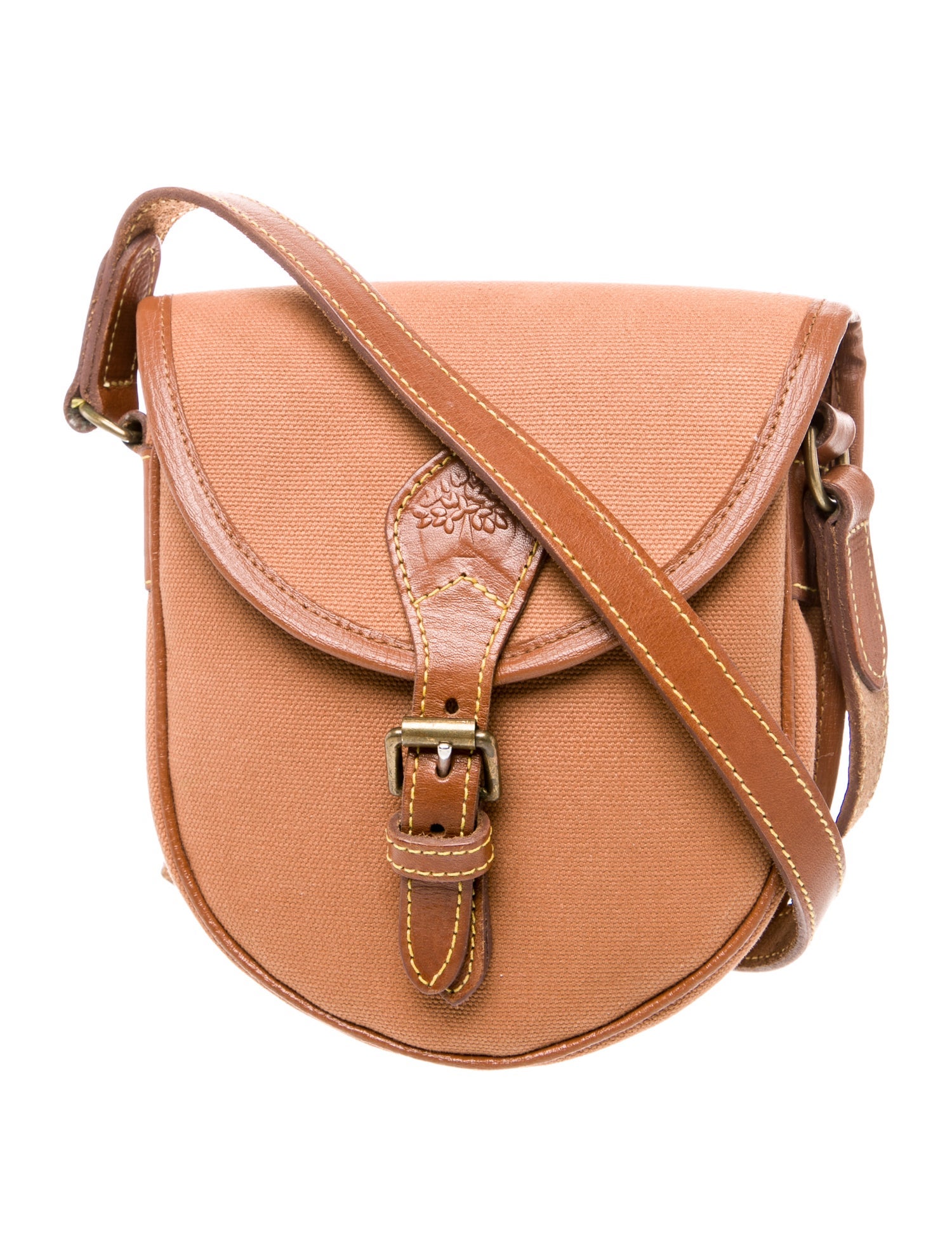 Mulberry Canvas Crossbody Bag