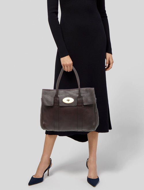 Mulberry Signature Top Handle Bag