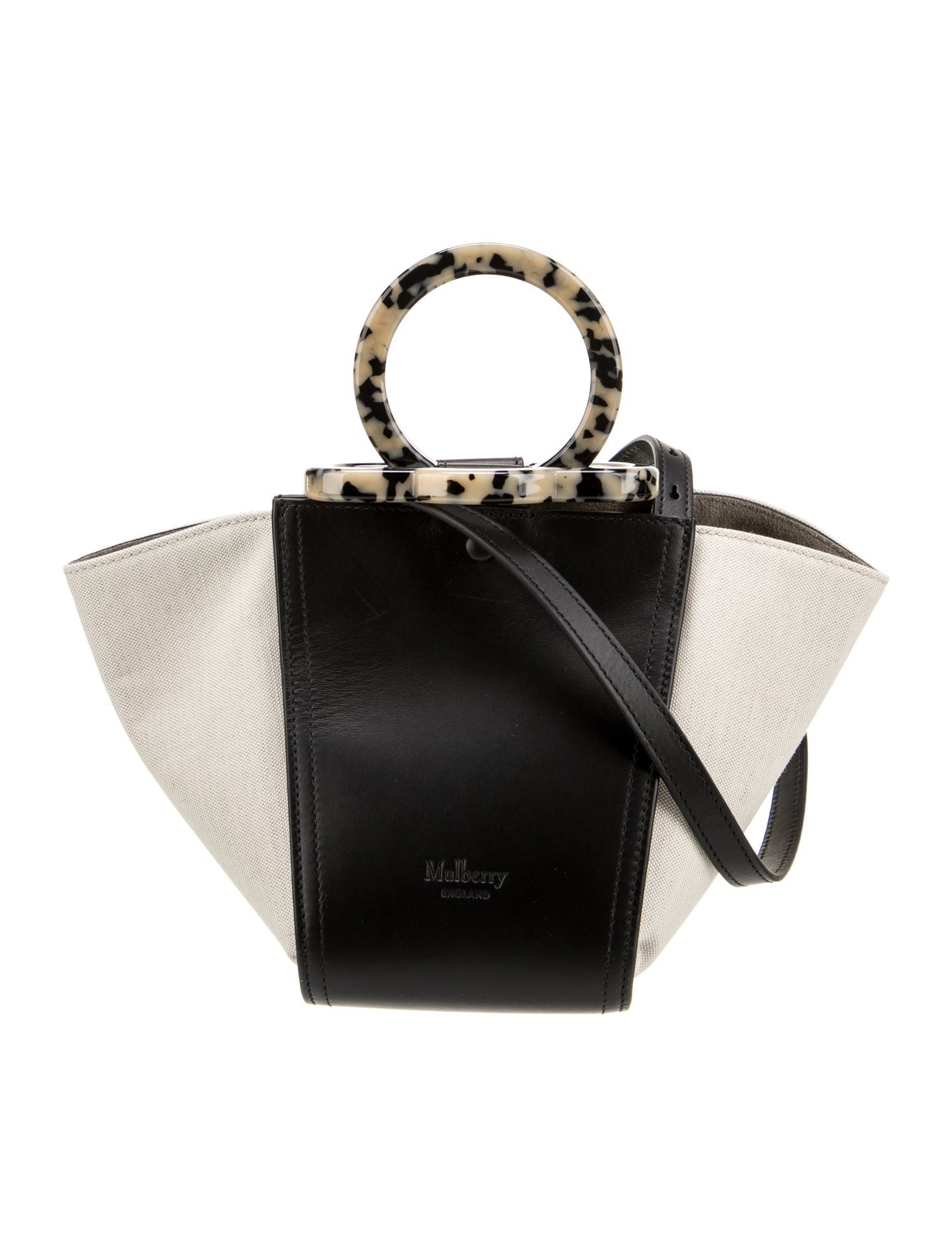 Mulberry Canvas Top Handle Bag