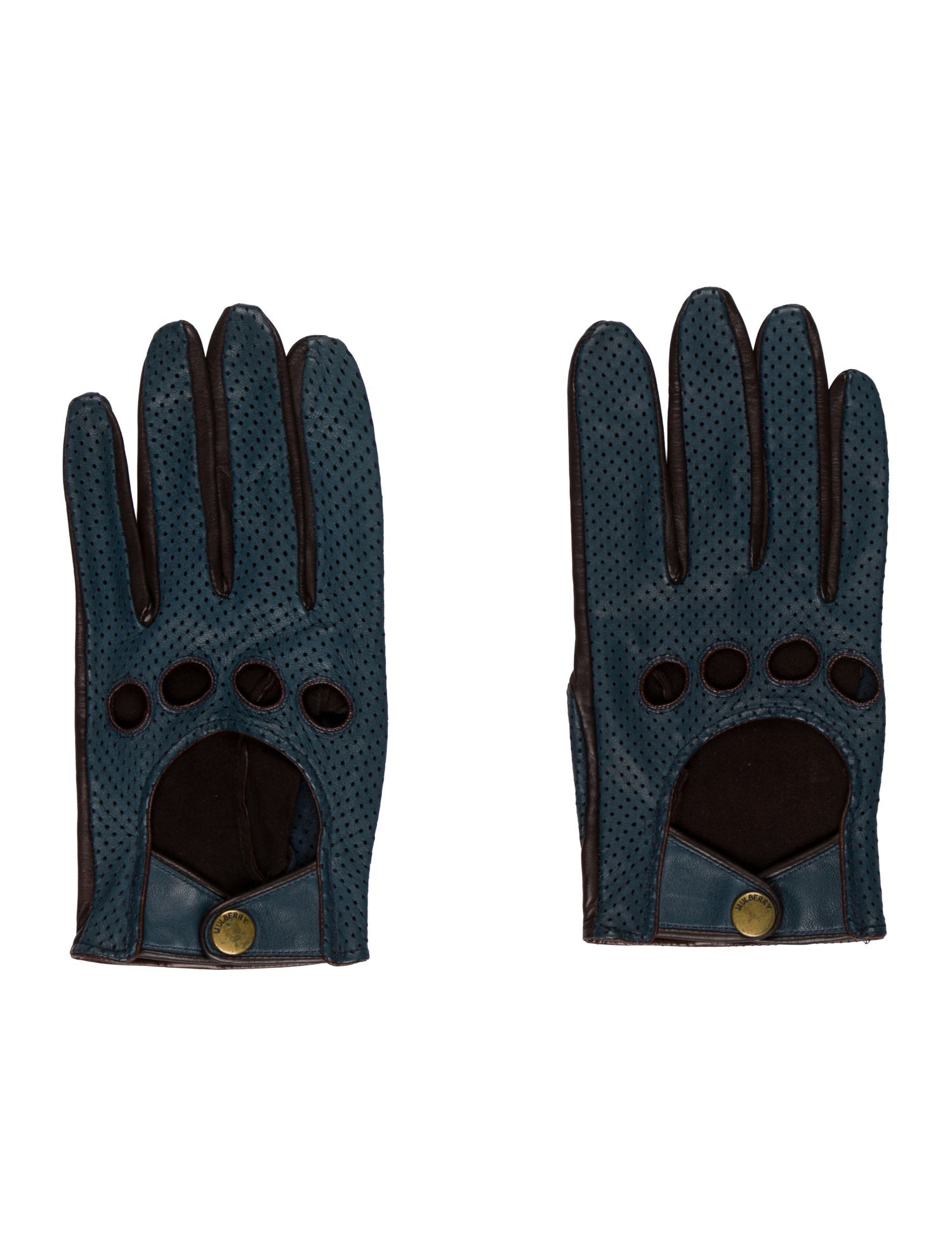 Mulberry Leather Gloves