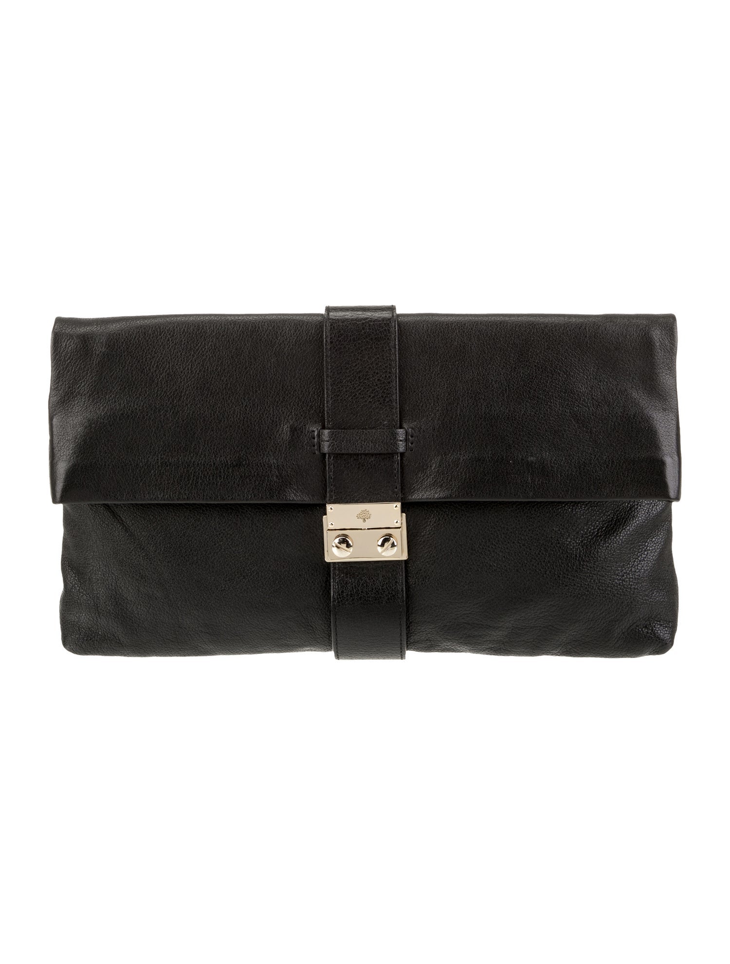 Mulberry Leather Clutch