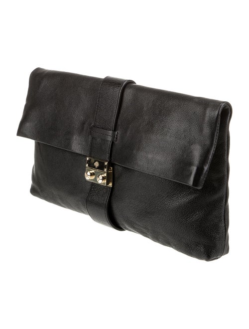Mulberry Leather Clutch