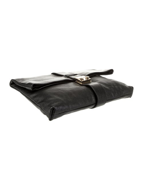 Mulberry Leather Clutch