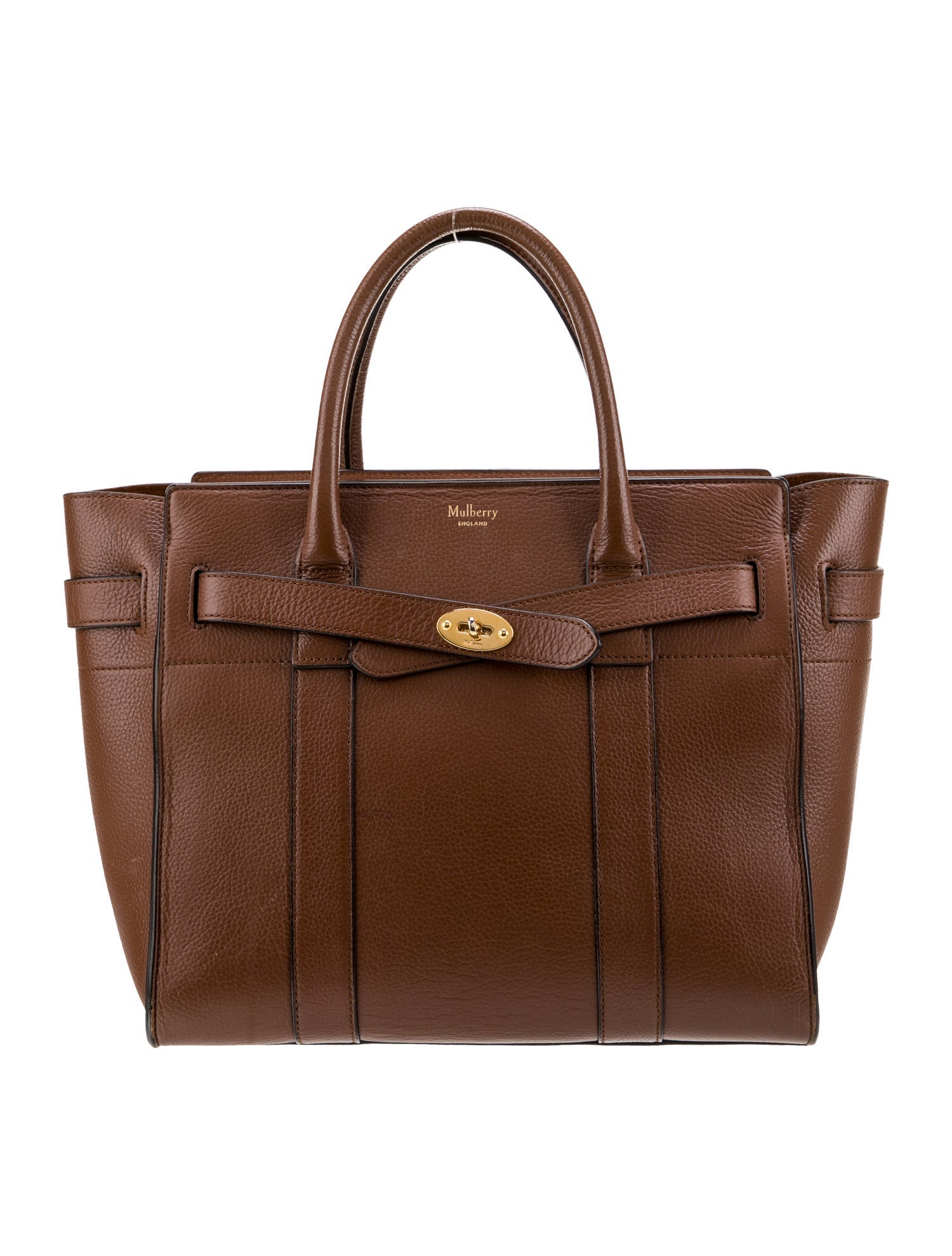 Mulberry Signature Top Handle Bag
