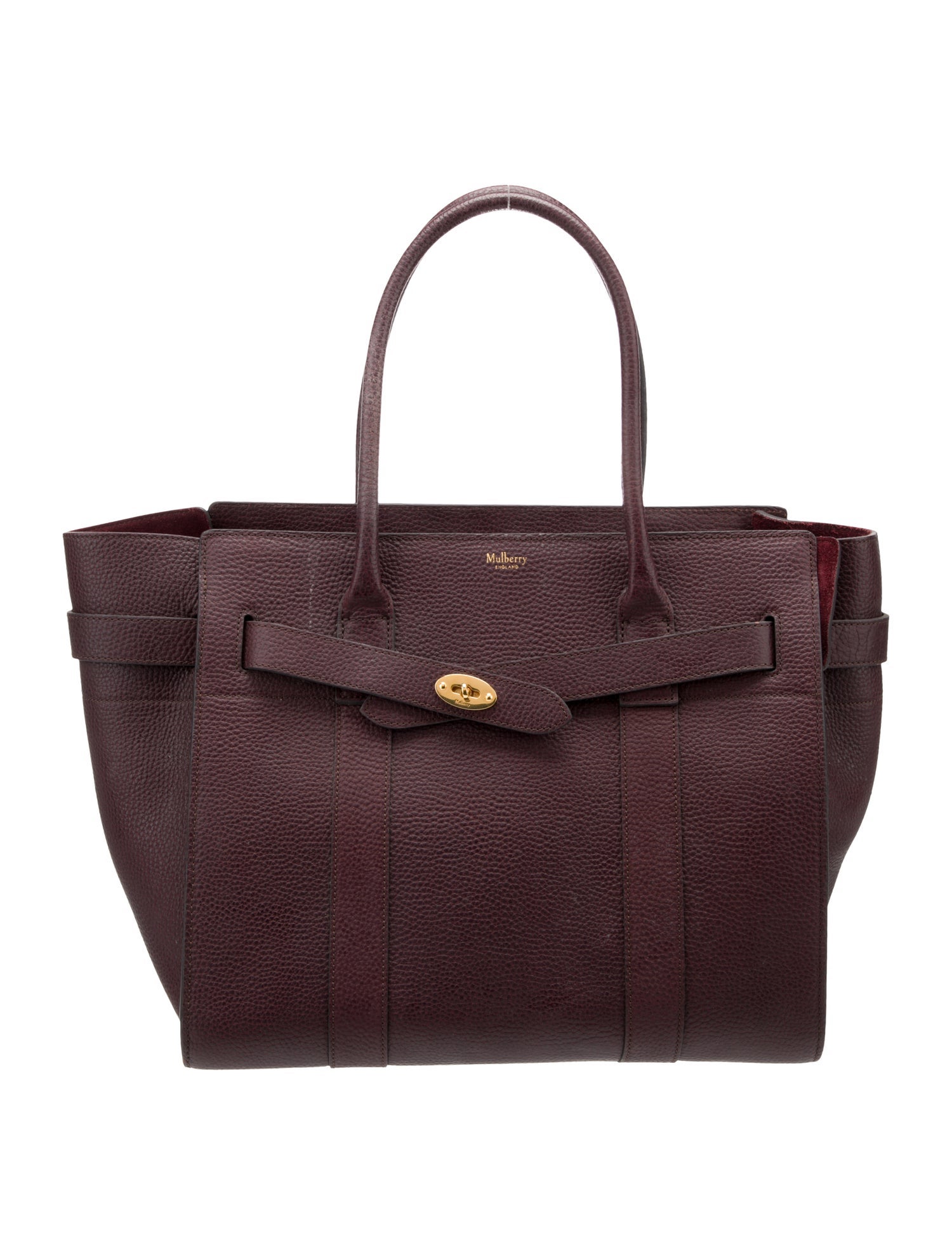 Mulberry Leather Tote