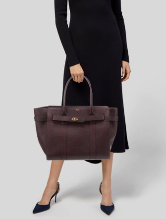 Mulberry Leather Tote
