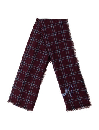 Mulberry Wool Printed Scarf