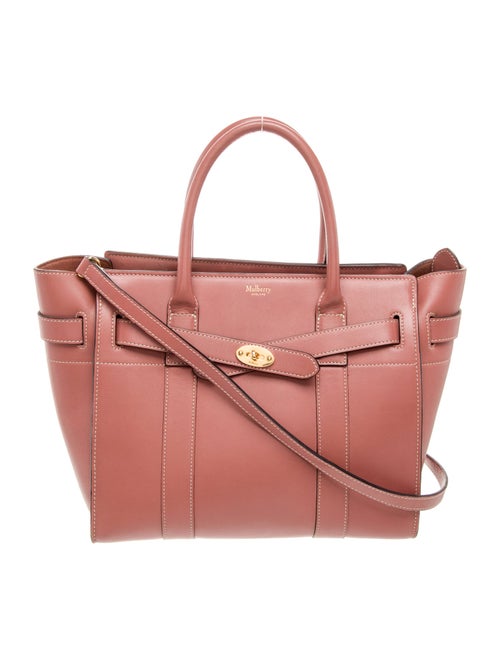 Mulberry Leather Top Handle Bag