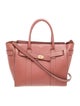 Mulberry Leather Top Handle Bag