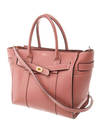 Mulberry Leather Top Handle Bag