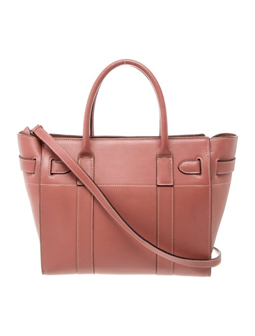 Mulberry Leather Top Handle Bag