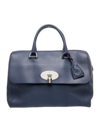 Mulberry Leather Top Handle Bag