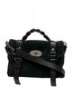 Mulberry Suede Top Handle Bag