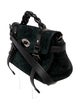 Mulberry Suede Top Handle Bag