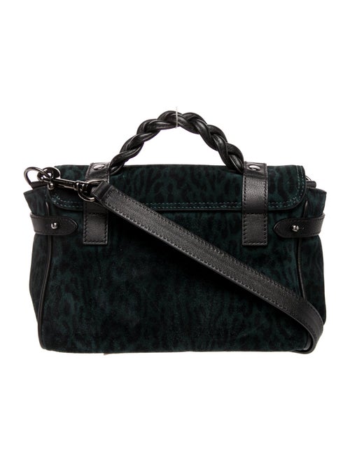 Mulberry Suede Top Handle Bag