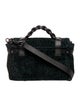 Mulberry Suede Top Handle Bag