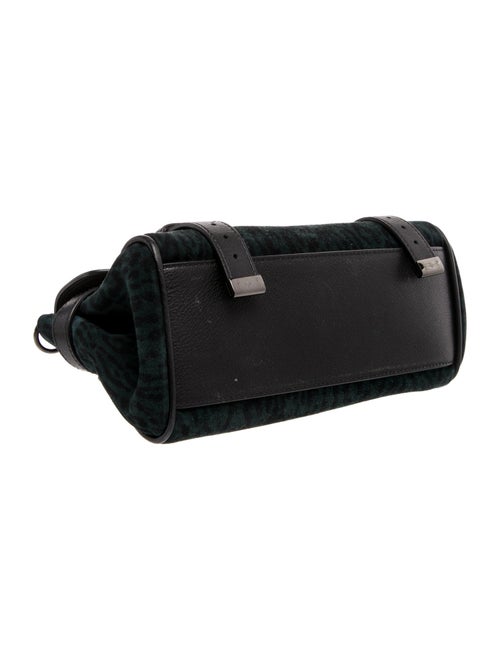 Mulberry Suede Top Handle Bag