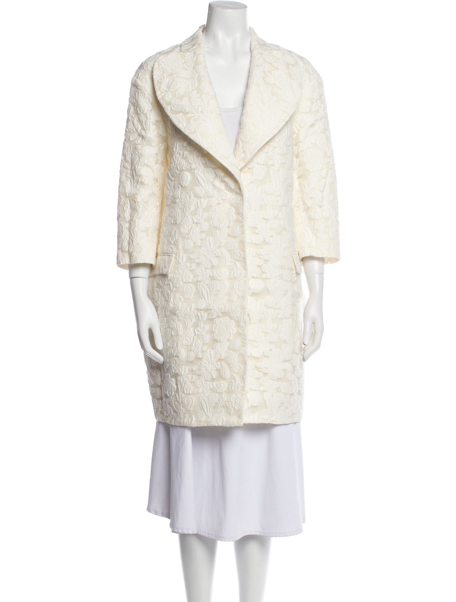 Mulberry Floral Print Evening Jacket