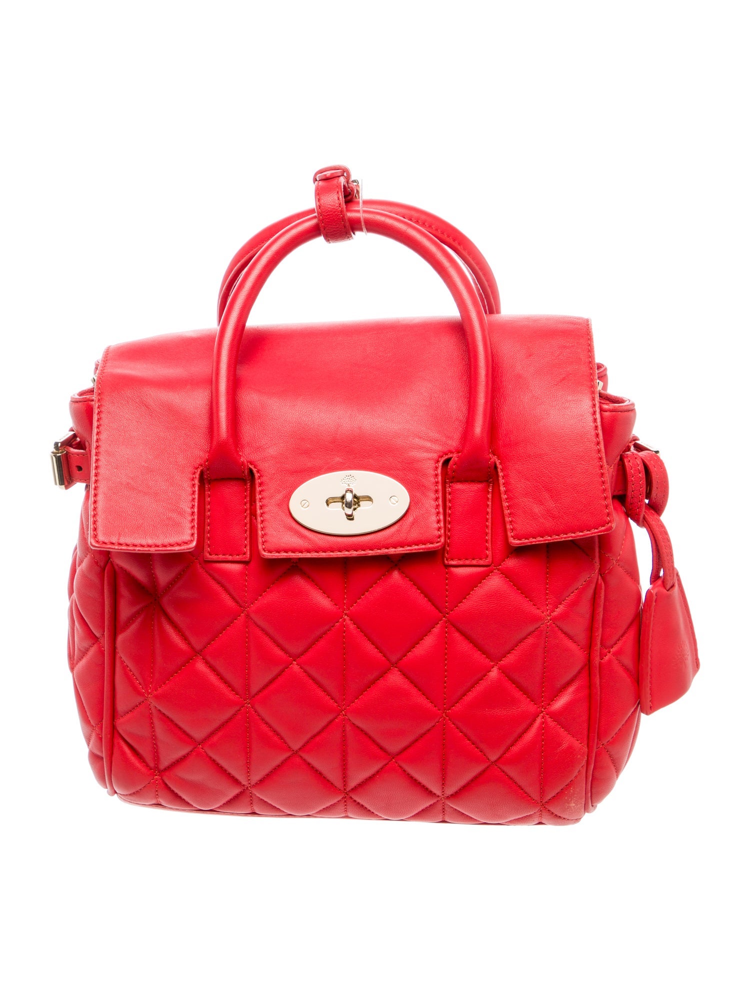 Mulberry Leather Top Handle Bag