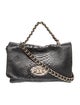 Mulberry Embossed Leather Shoulder Bag