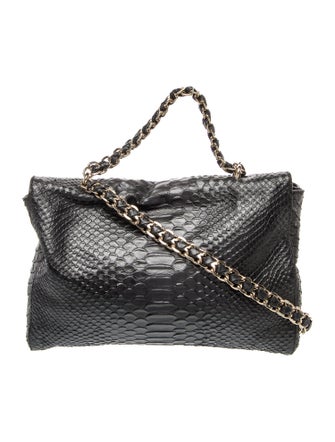 Mulberry Embossed Leather Shoulder Bag