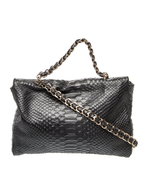 Mulberry Embossed Leather Shoulder Bag