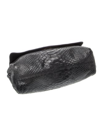 Mulberry Embossed Leather Shoulder Bag