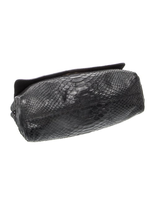 Mulberry Embossed Leather Shoulder Bag