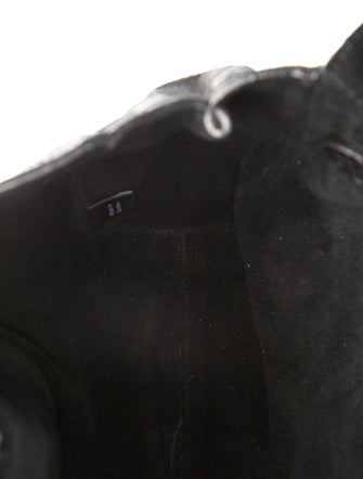 Mulberry Embossed Leather Shoulder Bag