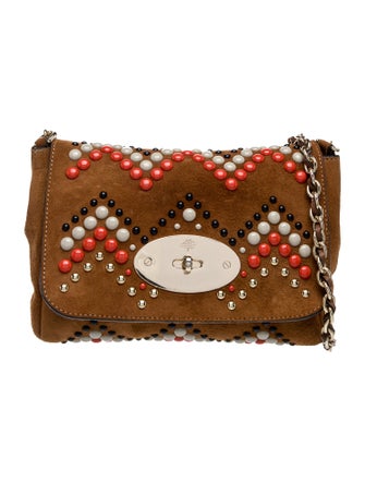 Mulberry Suede Crossbody Bag