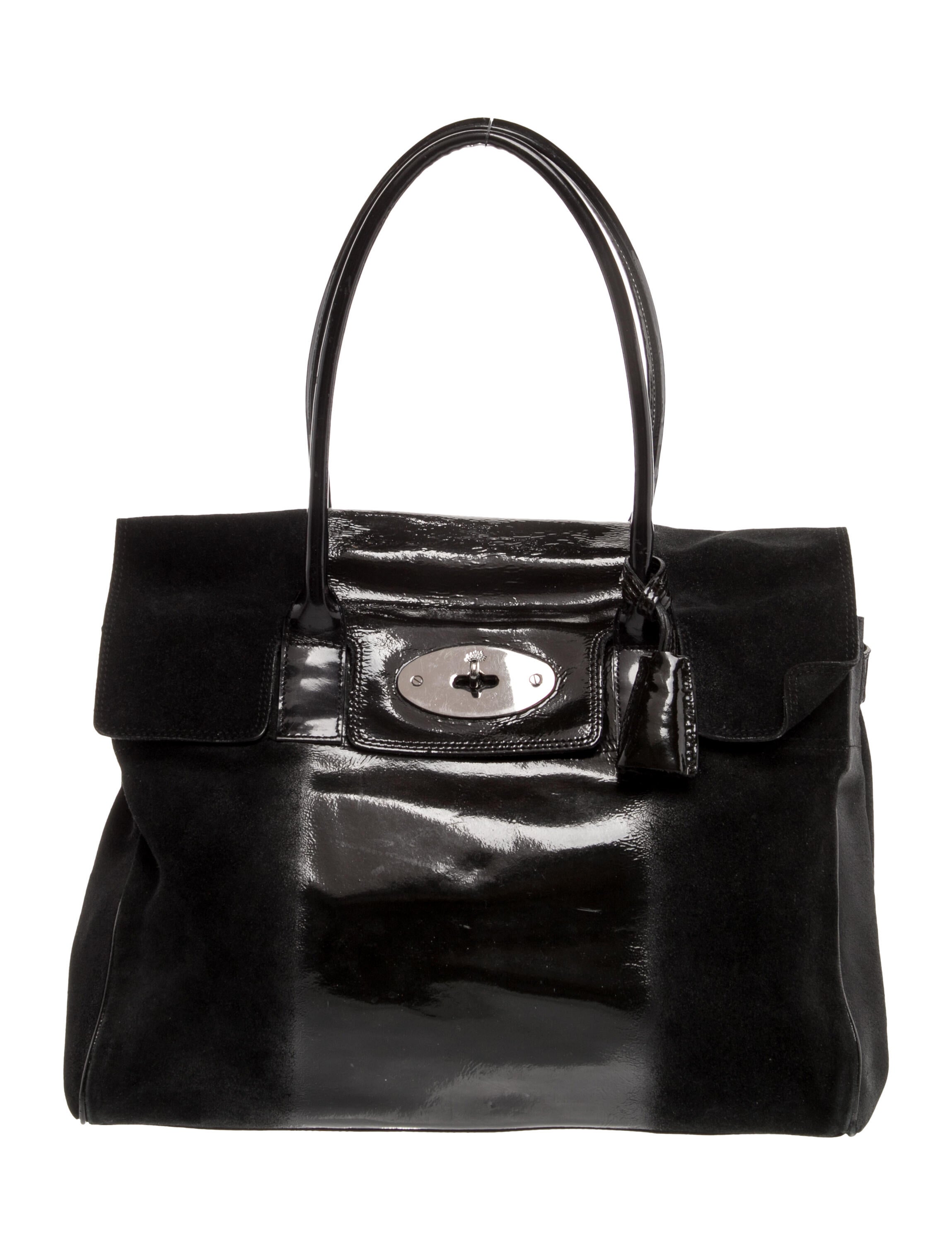 Mulberry Patent Leather Shoulder Bag
