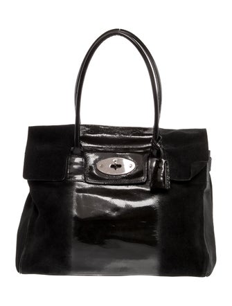 Mulberry Patent Leather Shoulder Bag