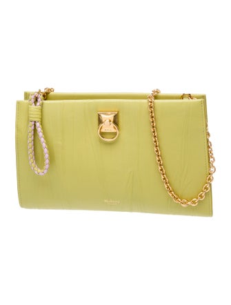 Mulberry Leather Clutch