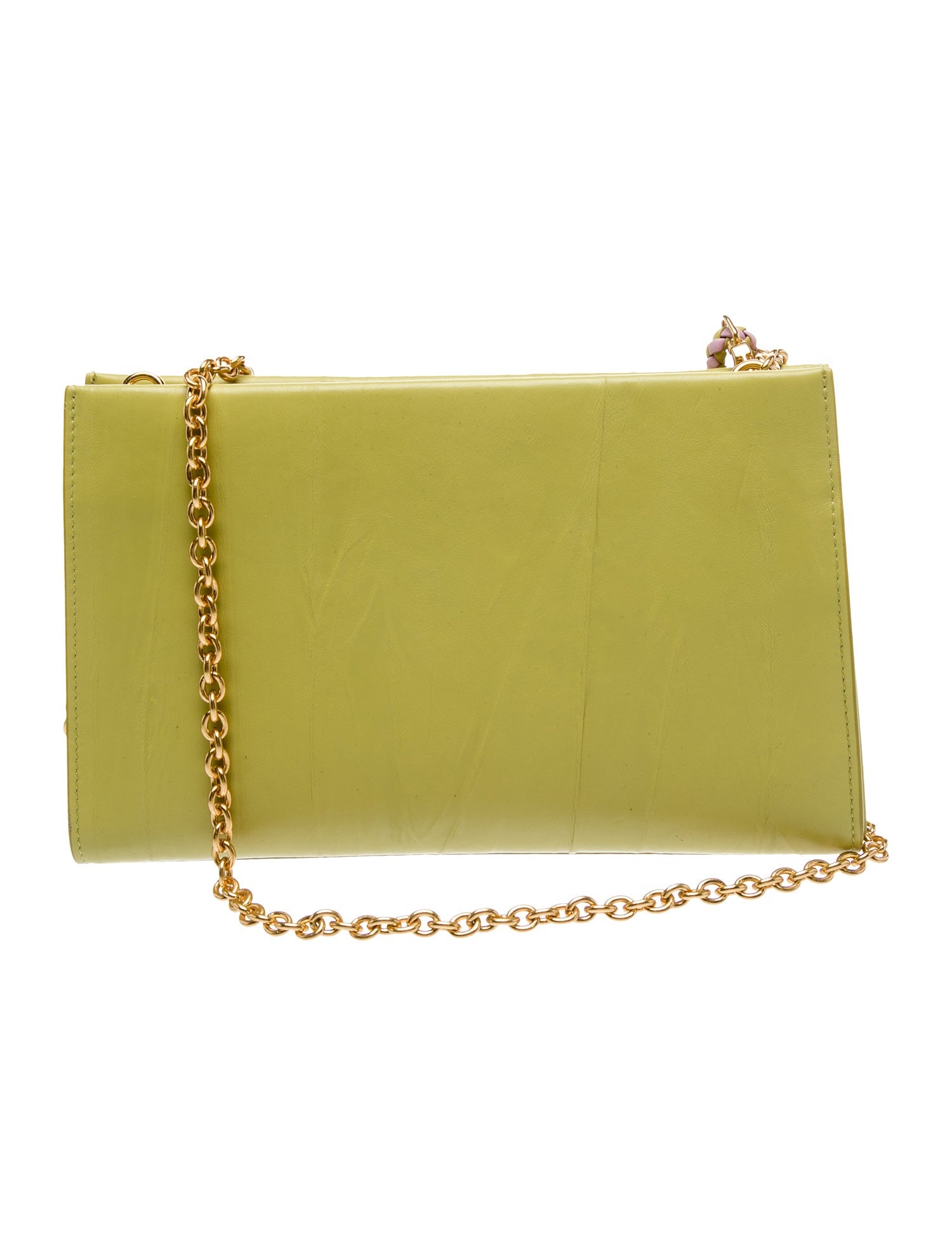 Mulberry Leather Clutch