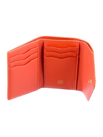 Mulberry Leather Compact Wallet