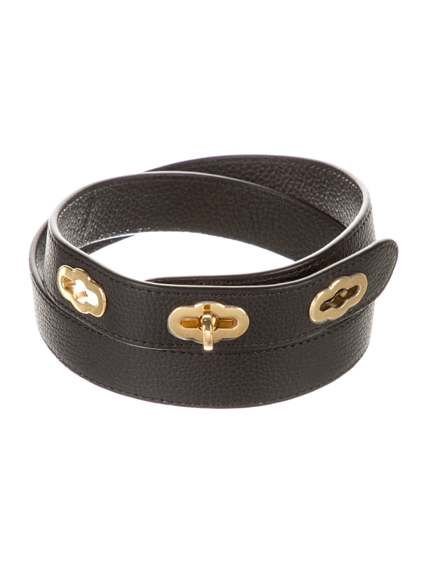Mulberry Skinny Leather Belt