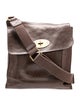 Mulberry Leather Messenger Bag