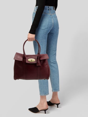 Mulberry Signature Top Handle Bag