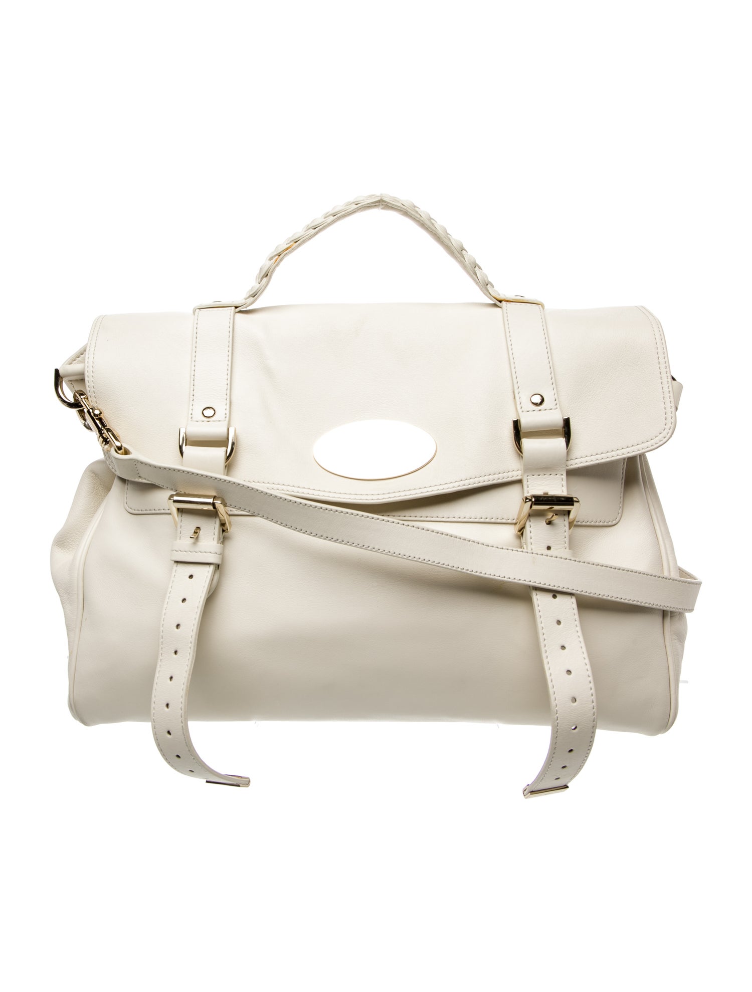 Mulberry Leather Shoulder Bag Vintage