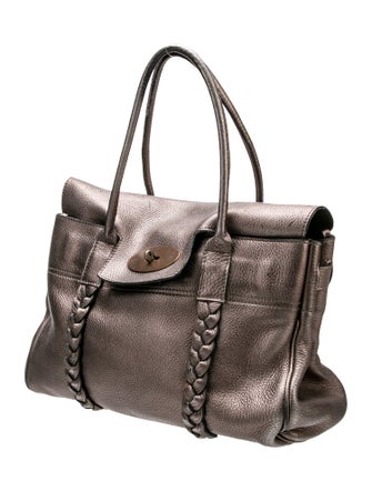 Mulberry Leather Top Handle Bag