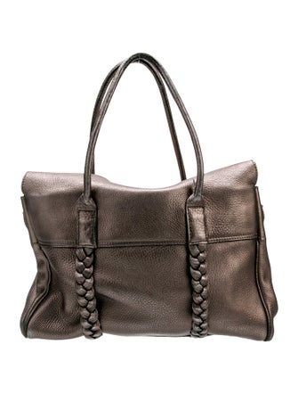 Mulberry Leather Top Handle Bag
