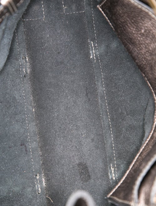 Mulberry Leather Top Handle Bag