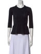 Mulberry Wool Crew Neck Top