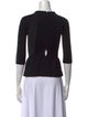 Mulberry Wool Crew Neck Top